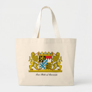 Bolsa Tote Grande Baviera brasão saco