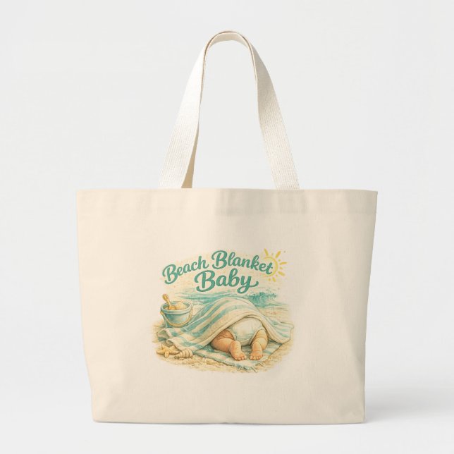 Bolsa Tote Grande Beach Blanket Baby (Frente)