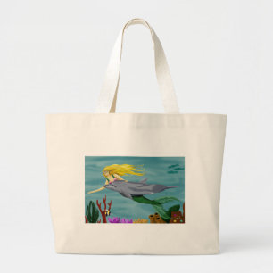 Bolsa Tote Grande Beachbag de Mermain
