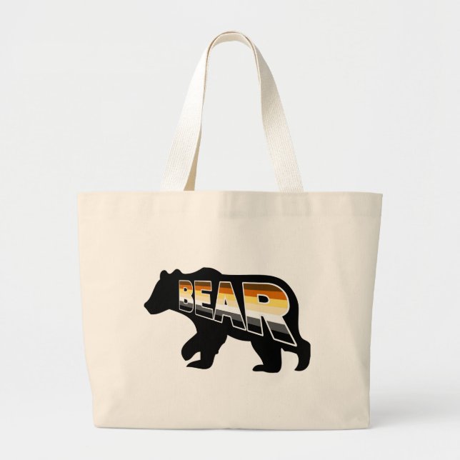 Bolsa Tote Grande Bear Pride (Frente)