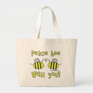 Bolsa Tote Grande Bebê da Paz com você