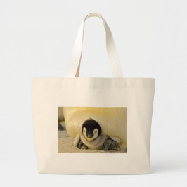 Bolsa Tote Grande Bebê pinguim