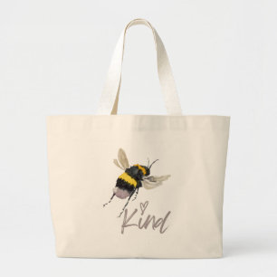 Bolsa Tote Grande Bee Kind