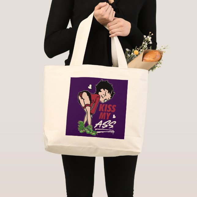 Bolsa Tote Grande Beija Meu (Frente (produto))