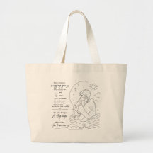Beijos de Verão Inverno - Jumbo Tote - Reena Doss