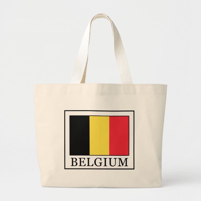 Bolsa Tote Grande Bélgica (Frente)