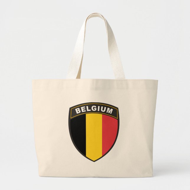 Bolsa Tote Grande Bélgica (Frente)