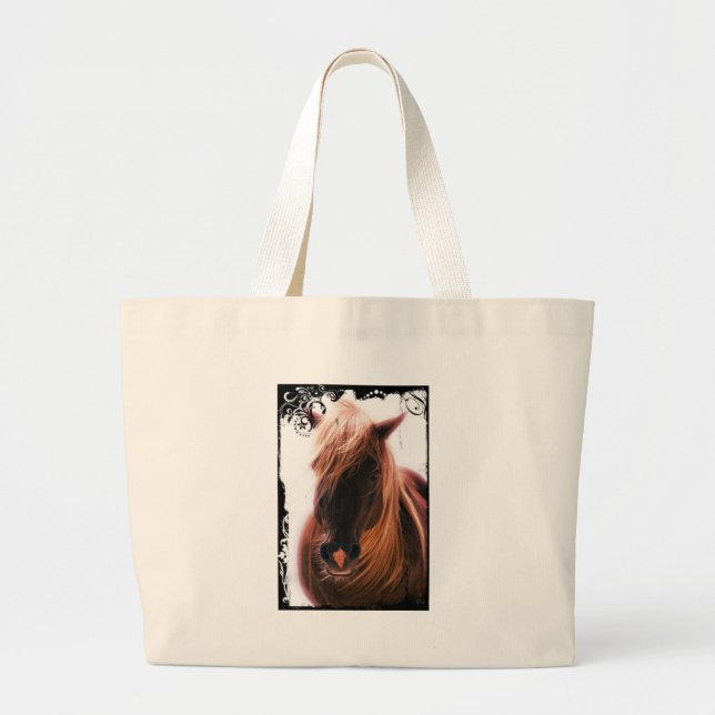 Bolsa Tote Grande Belo Cavalo (Frente)