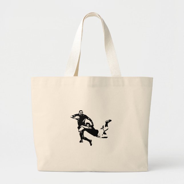 Bolsa Tote Grande Belo equipamento, Rugby (Frente)