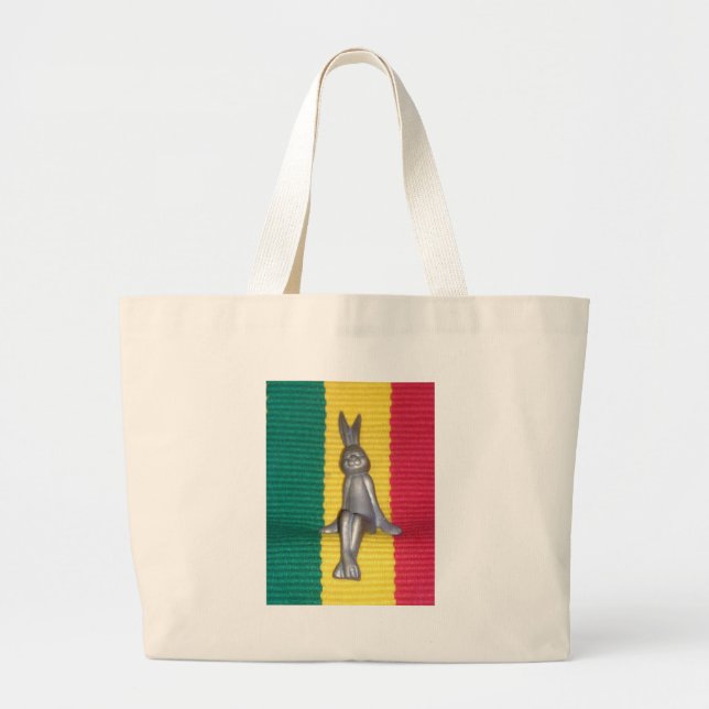 Bolsa Tote Grande Belo Rabbit Kingston Jamaica (Frente)