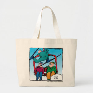 Bolsa Tote Grande Belo Saco de Cartografia de Skiiers