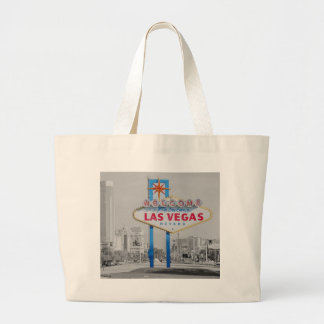 Bolsa Tote Grande Bem-vindo ao Fabuloso Sinal de Las Vegas