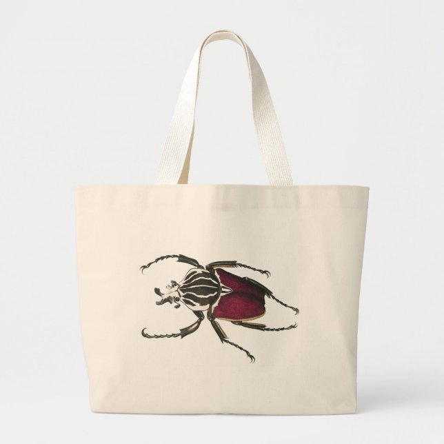 Bolsa Tote Grande Besouro de Goliath (Frente)
