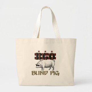 Bolsa Tote Grande BGO Cego Porco Jumbo Tote Bag