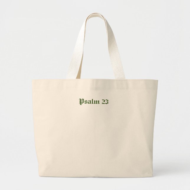 Bolsa Tote Grande Bíblia Verso Tote Bag (Frente)