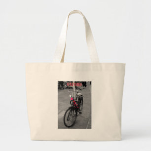 Bolsa Tote Grande bicicleta Oxford