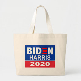 Bolsa Tote Grande Biden Harris 2020 tote bag
