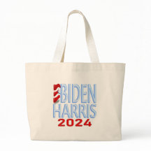 Biden Harris 2024 Eleição Jumbo Large Tote Bag