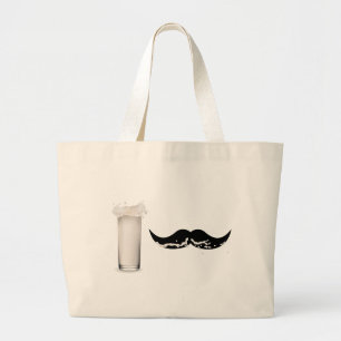 Bolsa Tote Grande Bigode Leite