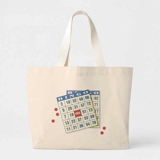 Bolsa Tote Grande bingo (Frente)