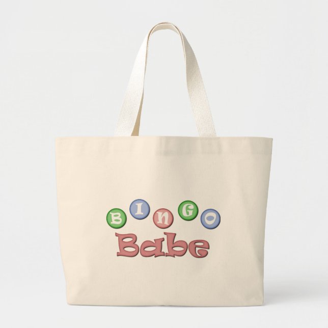 Bolsa Tote Grande Bingo Babe (Frente)