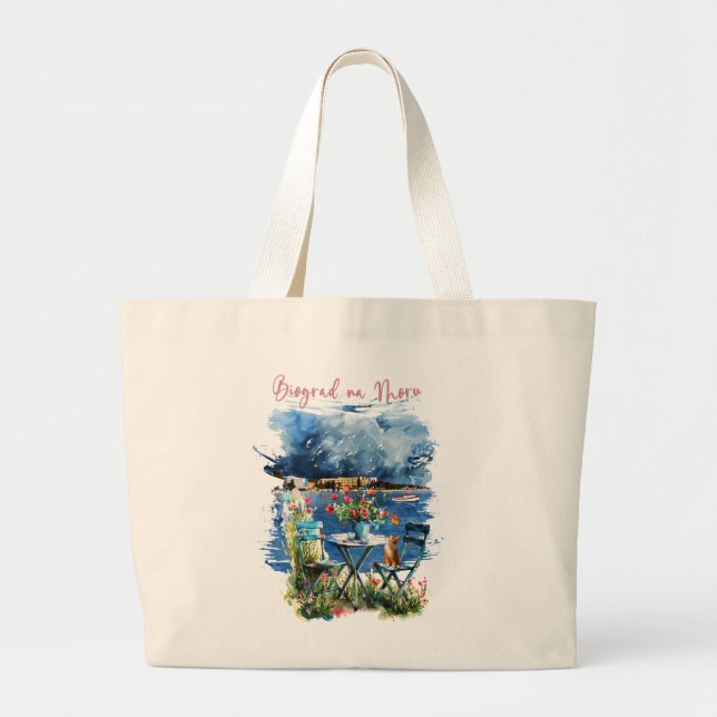 Bolsa Tote Grande Biograd na moru 3 (Frente)