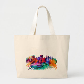 Bolsa Tote Grande Birmingham Skyline