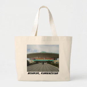 Bolsa Tote Grande Bishkek Frunze Quirguistão Circus