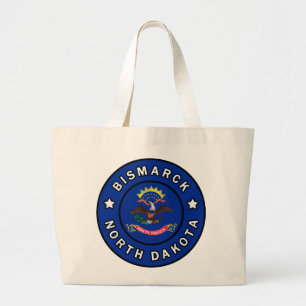 Bolsa Tote Grande Bismarck Dakota do Norte