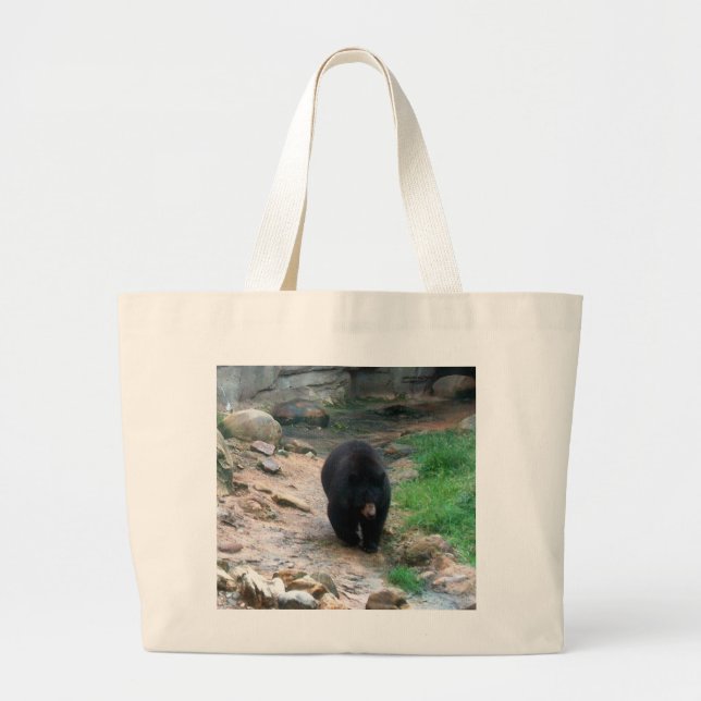 Bolsa Tote Grande Black Bear Americano (Frente)