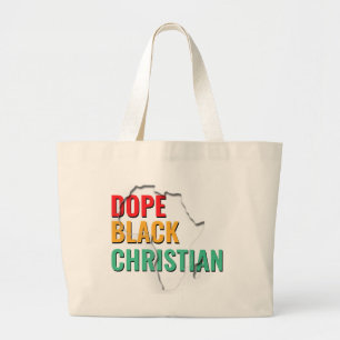 Bolsa Tote Grande Black Christian