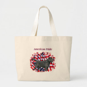 Bolsa Tote Grande Black Labrador Pride
