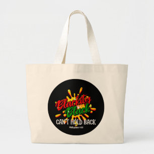 Bolsa Tote Grande BLACKITY BLACK NÃO CONSEGUE SEGURAR O Décimo Junho