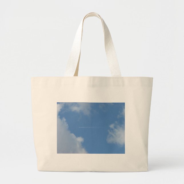 Bolsa Tote Grande Bleu ciel (Frente)