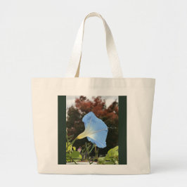 Bolsa Tote Grande Blue Autumn Morning Glory 