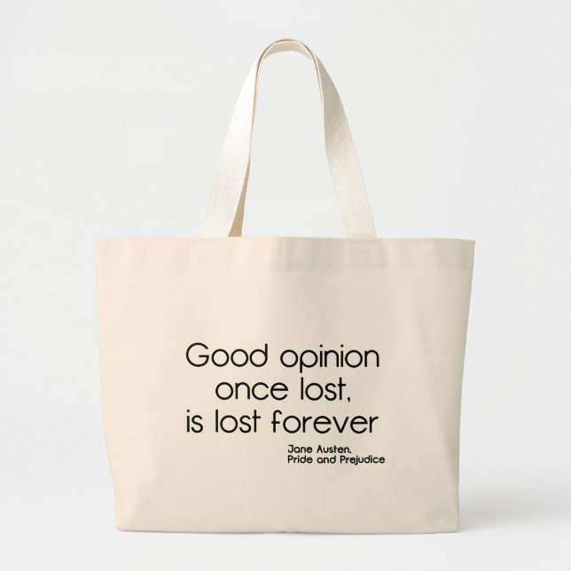 Bolsa Tote Grande Boa opinião (Frente)