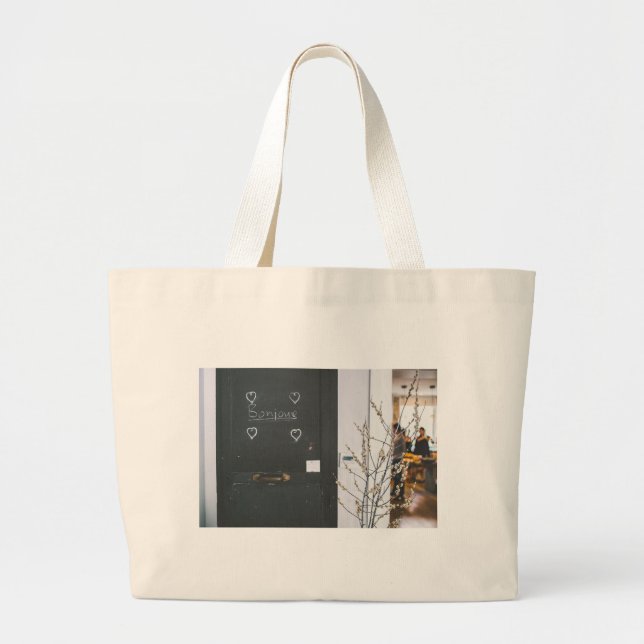 Bolsa Tote Grande boas-vindas (Frente)
