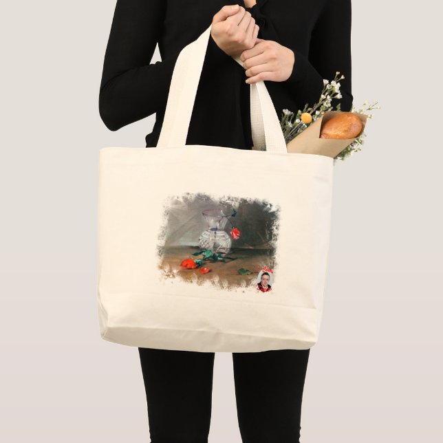 Bolsa Tote Grande Bodegón/Natureza/Vida morta (Frente (produto))