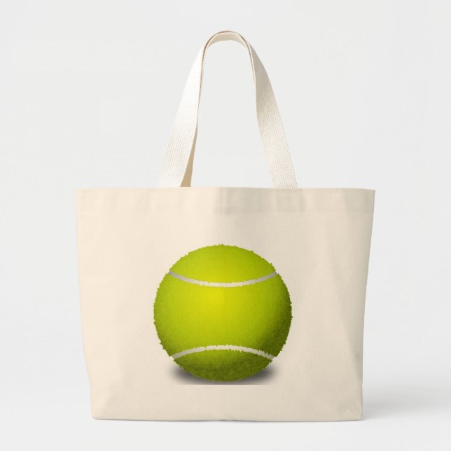 Bolsa Tote Grande Bola de tênis (Frente)