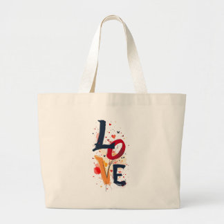Bolsa Tote Grande Bold Love