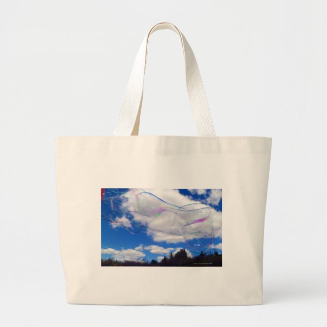 Bolsa Tote Grande Bolhas Grande Saco de Toque (Frente)