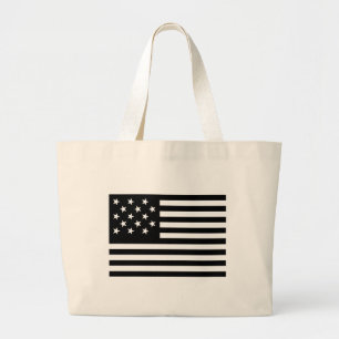 Bolsa Tote Grande Bolsa Grande de 15 Estrelas da Bandeira dos EUA