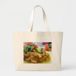 Bolsa Tote Grande Bolsa grande de carnitas tostada