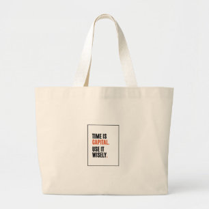 Bolsa Tote Grande Bolsa Grande Presente para Graduado em Finanças