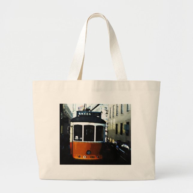 Bolsa Tote Grande Bonde de Lisboa (Frente)