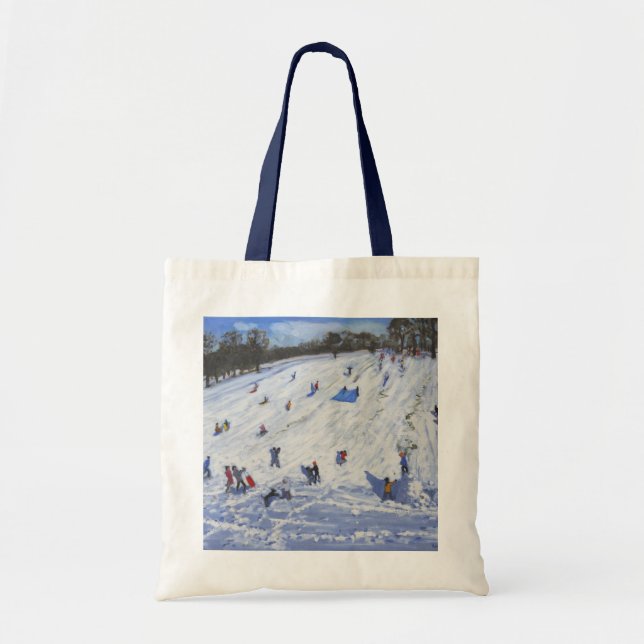 Bolsa Tote Grande boneco de neve Chatsworth 2012 (Frente)