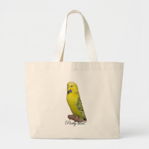 Bolsa Tote Grande Bonito saco de toques de pássaro