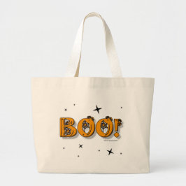 Bolsa Tote Grande Boo! Halloween