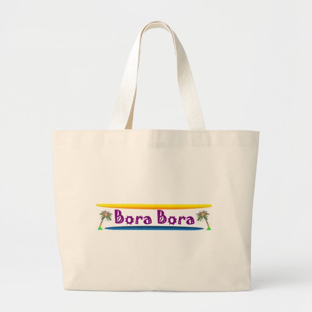 Bolsa Tote Grande Bora Bora (Frente)