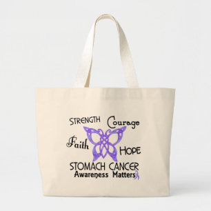 Bolsa Tote Grande Borboleta celta 3 do cancer de estômago